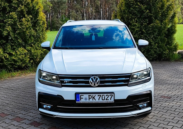 Volkswagen Tiguan cena 107900 przebieg: 118000, rok produkcji 2019 z Szczuczyn małe 191